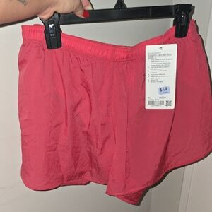 Women's Lululemon Red Dolphin Shorts